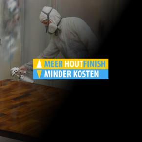Meer houtfinish, minder kosten