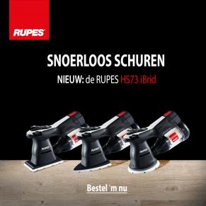 Rupes HS73 start met snoerloos schuren