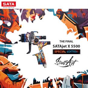 De laatste SATAjet X 5500 Special Edition: STREET ART