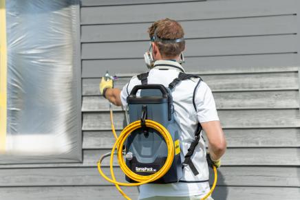 Professioneel én snoerloos: WAGNER 18V SPRAYPACK